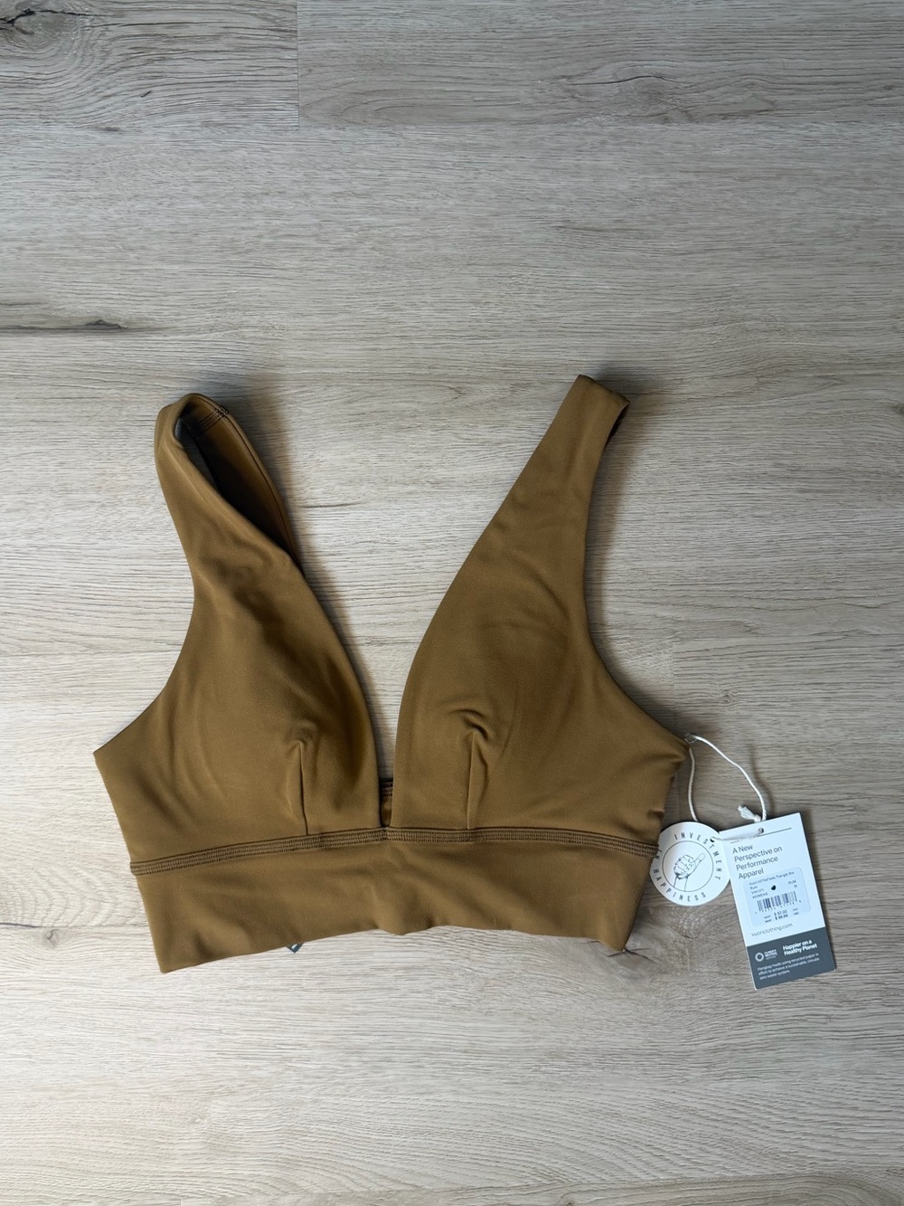 NWT vuori all the feels triangle bra
